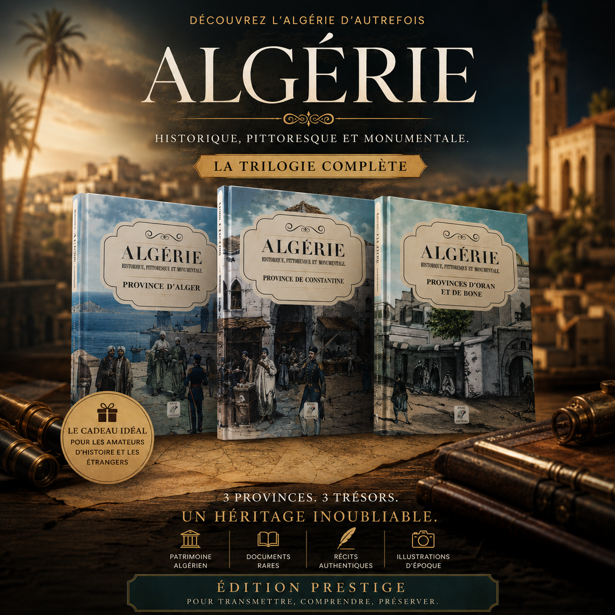 ALGERIE HISTORIQUE, PITTORESQUE ET MONUMENTALE